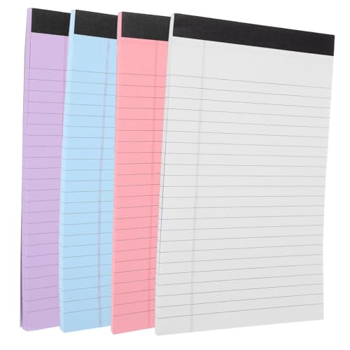 VILLFUL Teiliges Notizblock Liniert mit Perforierten Abreißbarem Design Tragbares Memo Pad für Büro Schule Reisen Dickes Vielseitiger VILLFUL Teiliges Notizblock Liniert mit Perforierten Abreißbarem Design Tragbares Memo Pad für Büro Schule Reisen Dickes Vielseitiger von VILLFUL