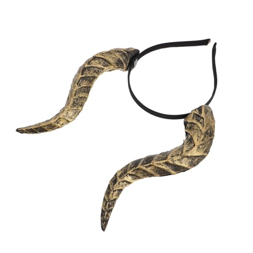 VILLFUL Teufelshörner Haarreif Halloween Kopfband Gothic Dämonenhörner Horn Kopfaccessoire für Karneval Cosplay Fasching Party Kostüm VILLFUL Teufelshörner Haarreif Halloween Kopfband Gothic Dämonenhörner Horn Kopfaccessoire für Karneval Cosplay Fasching Party Kostüm von VILLFUL