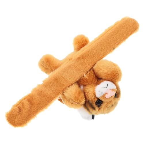 VILLFUL Tier Slap Armband aus Plüsch Tiger Bequemes Armband für für Motto Geburtstagsfeiern und Angenehm von VILLFUL
