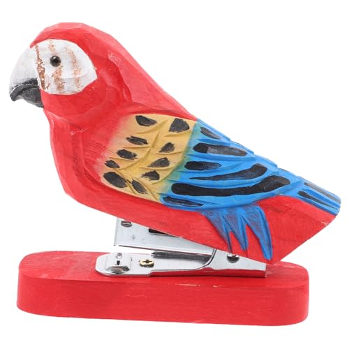 VILLFUL Tierischer Holzhefter Handgefertigter Dekorativer Hefter aus Holz Niedliches Tierdesign für Büro und Schule Wiederverwendbar Perfektes für Jugendliche und von VILLFUL