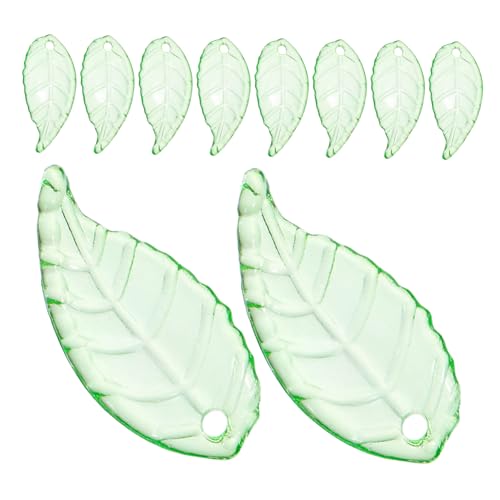VILLFUL Transparente Acrylblätter Perlen DIY Schmuckzubehör für und Armbänder für Bastelprojekte und Kreative von VILLFUL