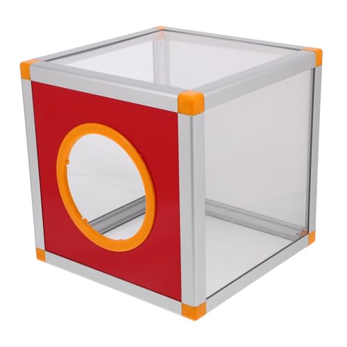 VILLFUL Transparente Spendenbox mit Äußeren Vielseitige Wahlurne für Abstimmungen Vorschläge und Spenden für Partys und Veranstaltungen Große von VILLFUL
