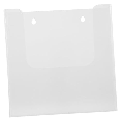 VILLFUL Transparenter Wand akryl Dokumentenhalter Stabil und Praktisch Hängender Prospekthalter für Büro Effiziente Aktenaufbewahrung Eleganter Wandorganizer für Zuhause und Arbeitsplatz VILLFUL Transparenter Wand akryl Dokumentenhalter Stabil und Praktisch Hängender Prospekthalter für Büro Effiziente Aktenaufbewahrung Eleganter Wandorganizer für Zuhause und Arbeitsplatz von VILLFUL