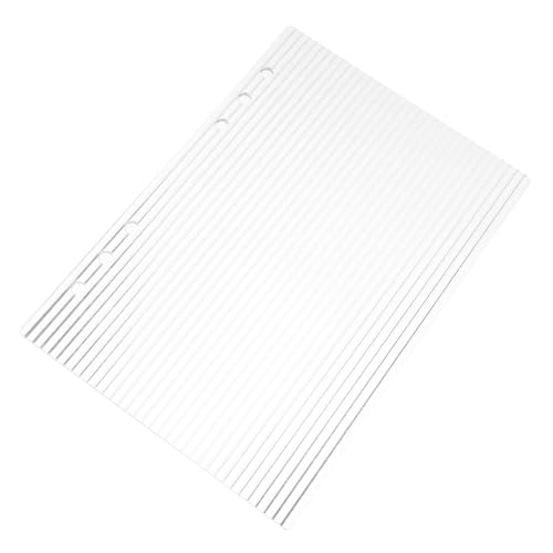 VILLFUL Transparentes Acryl Binder Cover Langlebige Abnehmbare Hülle für und Notizbuch Klare Ringbuch Schutzhülle Gestaltungsmöglichkeiten VILLFUL Transparentes Acryl Binder Cover Langlebige Abnehmbare Hülle für und Notizbuch Klare Ringbuch Schutzhülle Gestaltungsmöglichkeiten von VILLFUL