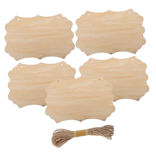 VILLFUL Unlackierte Holzschilder mit Seil Große Blanko Holztafeln zum Aufhängen Unfertige Hängende Holzschilder für DIY Kunst Malen Gravieren Tür Wanddekoration VILLFUL Unlackierte Holzschilder mit Seil Große Blanko Holztafeln zum Aufhängen Unfertige Hängende Holzschilder für DIY Kunst Malen Gravieren Tür Wanddekoration von VILLFUL
