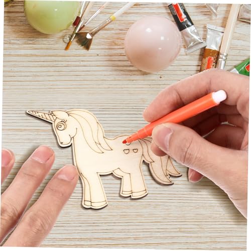 VILLFUL Unvollendete Holz einhornfiguren zum Bemalen Blanko Holzplättchen für DIY Bastelprojekte Handgefertigte Wolkenholzscheiben für Kreative Wohn Bürodekoration VILLFUL Unvollendete Holz einhornfiguren zum Bemalen Blanko Holzplättchen für DIY Bastelprojekte Handgefertigte Wolkenholzscheiben für Kreative Wohn Bürodekoration von VILLFUL