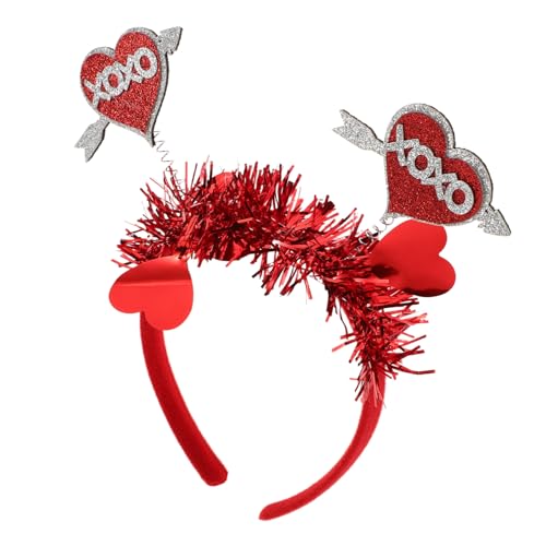 VILLFUL Valentinstag Herz Haarreif für Frauen Rotes Herz Stirnband mit Flügeln für Valentinstagsparty und Hochzeiten Komfortabel und Stylisch für Freunde VILLFUL Valentinstag Herz Haarreif für Frauen Rotes Herz Stirnband mit Flügeln für Valentinstagsparty und Hochzeiten Komfortabel und Stylisch für Freunde von VILLFUL
