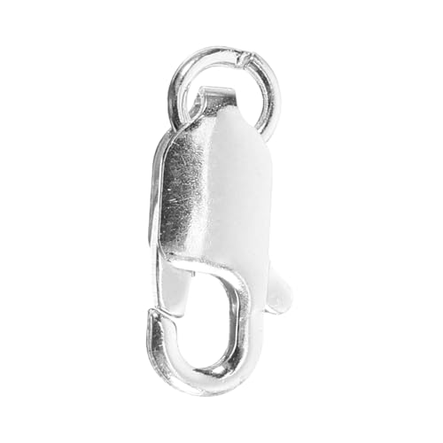 VILLFUL Silberner Federschnallerverschluss Für Armbänder Halskettenverschluss Schmuckverschluss Diy-schmuckverschluss Karabinerverschluss VILLFUL Silberner Federschnallerverschluss Für Armbänder Halskettenverschluss Schmuckverschluss Diy-schmuckverschluss Karabinerverschluss von VILLFUL