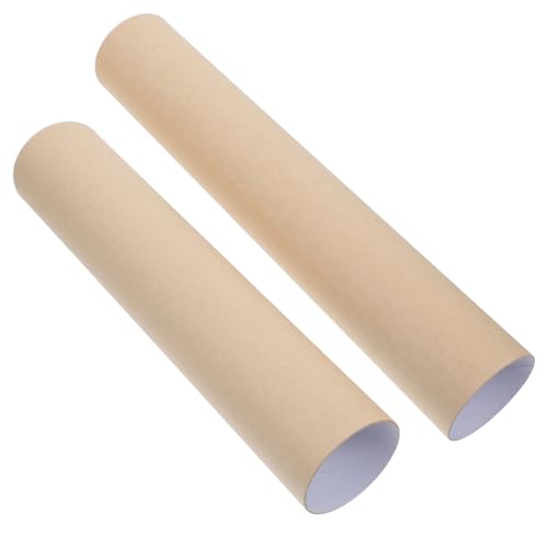 VILLFUL Verstellbare Kalligrafie Scroll Aufbewahrungsbox Kraftpapier Telescopische Papierrolle für Poster Gemälde Traditionelle Chinesische Malerei Schützender Lagerbehälter Durchmesser von VILLFUL