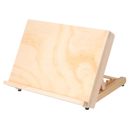 VILLFUL Verstellbare Tischstaffelei Holz Robustes Leichtes Zeichentablett für Künstler Geeignet für Verschiedene Leinwandgrößen für Skizzieren Entwerfen und Malen von VILLFUL