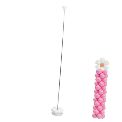 VILLFUL Verstellbares Ballonständer mit Teleskopstange und Wasserbefüllbarem Höhenverstellbar Stabiler Runder Sockel Wiederverwendbar für Party und Hochzeitsdeko VILLFUL Verstellbares Ballonständer mit Teleskopstange und Wasserbefüllbarem Höhenverstellbar Stabiler Runder Sockel Wiederverwendbar für Party und Hochzeitsdeko von VILLFUL