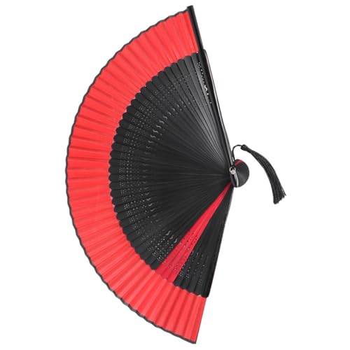 VILLFUL Vintage Faltbarer Handfächer aus Holz Leichter Chinesischer Handfächer mit Eleganten Orientalischen Mustern Handlich und Robust für Cosplay Sommer und Partydekoration VILLFUL Vintage Faltbarer Handfächer aus Holz Leichter Chinesischer Handfächer mit Eleganten Orientalischen Mustern Handlich und Robust für Cosplay Sommer und Partydekoration von VILLFUL