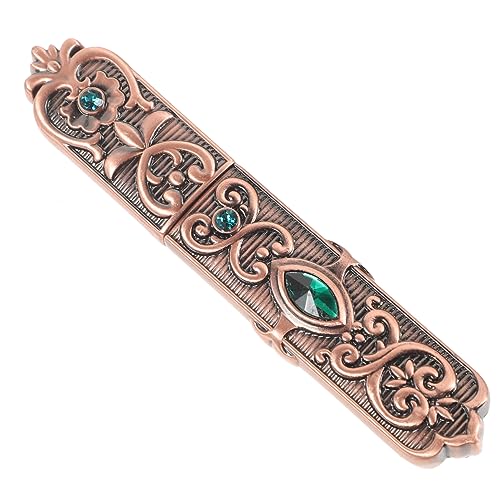 VILLFUL Vintage Nadeletui Robustem Metall mit Strassverzierung Tragbarer Nadelhalter für Sticknadeln Aufbewahrungsrohr für Nähzubehör und DIY Stickerei Zuhause VILLFUL Vintage Nadeletui Robustem Metall mit Strassverzierung Tragbarer Nadelhalter für Sticknadeln Aufbewahrungsrohr für Nähzubehör und DIY Stickerei Zuhause von VILLFUL