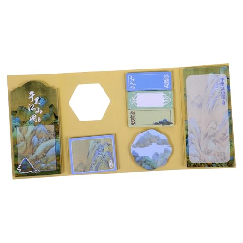 VILLFUL Vintage Stil Fach Klappbarer Haftnotizblock Schreibbares Klebendes Notizpad für Büro Schule und Zuhause Praktisch zum Planen Organisieren und Erinnern Tragbar und Dekorativ VILLFUL Vintage Stil Fach Klappbarer Haftnotizblock Schreibbares Klebendes Notizpad für Büro Schule und Zuhause Praktisch zum Planen Organisieren und Erinnern Tragbar und Dekorativ von VILLFUL