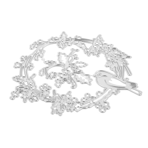 VILLFUL Vogel Stanzformen Kohlenstoffstahl Kreative DIY Vorlage für Scrapbooking Kartenherstellung und Basteln Kinderfreundlich und Einfach zu Verwenden Fördert von VILLFUL