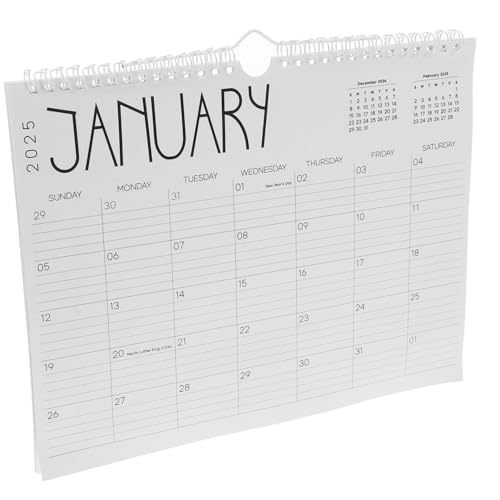 VILLFUL Wandkalender mit Abreißfunktion Monate Monatskalender mit Yo Coil Bindung Kalenderwand für Büro Schule und Zuhause mit Notizblöcken und Internationalen Feiertagen VILLFUL Wandkalender mit Abreißfunktion Monate Monatskalender mit Yo Coil Bindung Kalenderwand für Büro Schule und Zuhause mit Notizblöcken und Internationalen Feiertagen von VILLFUL