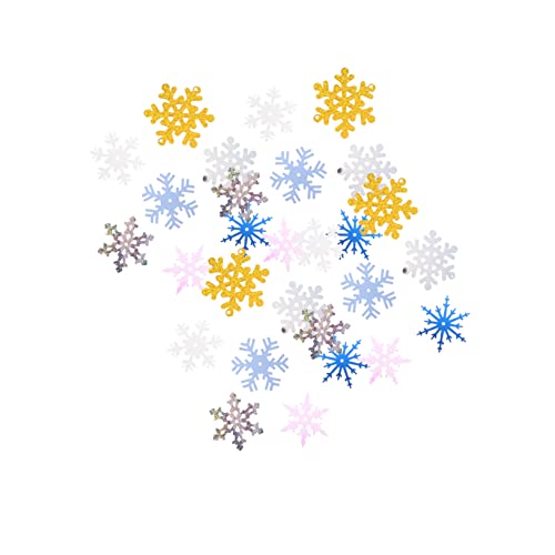 VILLFUL Weihnachts Schneeflocken Konfetti Bunte Tischdeko Festliche Streudeko für Weihnachten DIY Bastelmaterial Winterliche Partydekoration für Zuhause Büro VILLFUL Weihnachts Schneeflocken Konfetti Bunte Tischdeko Festliche Streudeko für Weihnachten DIY Bastelmaterial Winterliche Partydekoration für Zuhause Büro von VILLFUL