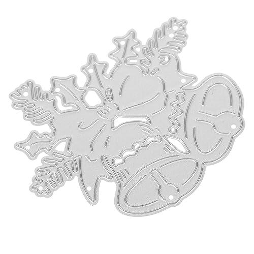 VILLFUL Weihnachtsglocken Stanzform Aus Karbonstahl, Prägeschablone Für Die Kartenherstellung, Karbonstahl Prägevorlage, Papierstanzformen, Schablonen, Prägepapierherstellung, VILLFUL Weihnachtsglocken Stanzform Aus Karbonstahl, Prägeschablone Für Die Kartenherstellung, Karbonstahl Prägevorlage, Papierstanzformen, Schablonen, Prägepapierherstellung, von VILLFUL
