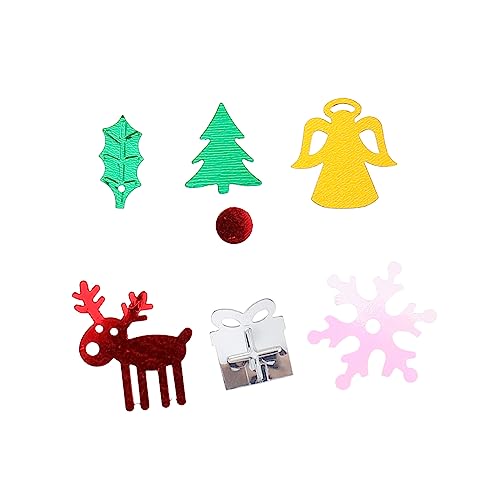 VILLFUL Weihnachtskonfetti mit Glitzer Bunte Mix aus Tannenbaum Schneeflocken und Rentier Festliche Dekoration für Party und Heimfeier Glitzerndes Streudeko für Weihnachten VILLFUL Weihnachtskonfetti mit Glitzer Bunte Mix aus Tannenbaum Schneeflocken und Rentier Festliche Dekoration für Party und Heimfeier Glitzerndes Streudeko für Weihnachten von VILLFUL