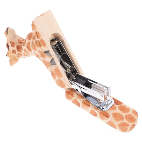 VILLFUL Wiederverwendbarer Holz Tierhefter Giraffen Design Langlebiger Papierhefter aus Holz und Dekoratives Schreibtisch Ornament für Büro und Zuhause Kreatives VILLFUL Wiederverwendbarer Holz Tierhefter Giraffen Design Langlebiger Papierhefter aus Holz und Dekoratives Schreibtisch Ornament für Büro und Zuhause Kreatives von VILLFUL