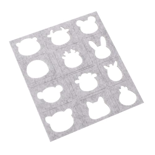 VILLFUL Wolle Filzform DIY Nadel Applikation Vorlage Handgefertigte Schablone für Kreative Projekte für Bastelenthusiasten Langlebiges Material und Ansprechendes Design von VILLFUL