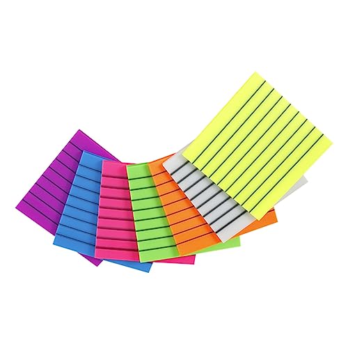 Wasserdichte Haushaltsmemo Pads Durchscheinende Notizaufkleber für Büro und Zuhause für Lehrer und Büropersonal von VILLFUL