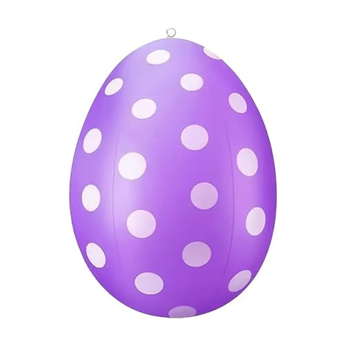 VIMAZ Osterdeko Outdoor, 40 cm Riesige Osterei-Dekorationen für den Außenbereich für Schaufenster, Warenpräsentation, Garten für Garten, Rasen, Party (Lila) von VIMAZ
