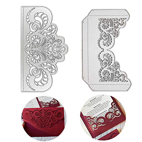 VINFUTUR 2Stk Stanzschablone Grußkarte Metall Prägeschablonen Stanzmaschine Stanzformen Schneiden für DIY Hochzeitkarte Party Einladung Karten Umschlag Scrapbooking Sammelalbum Deko Rose Cutting Dies VINFUTUR 2Stk Stanzschablone Grußkarte Metall Prägeschablonen Stanzmaschine Stanzformen Schneiden für DIY Hochzeitkarte Party Einladung Karten Umschlag Scrapbooking Sammelalbum Deko Rose Cutting Dies von VINFUTUR