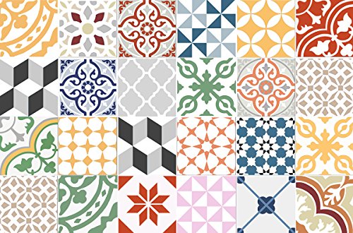 viniliko Stickers-Patio Farben Dekorative Kunst 20x20x3 cm bunt viniliko Stickers-Patio Farben Dekorative Kunst 20x20x3 cm bunt von VINILIKO