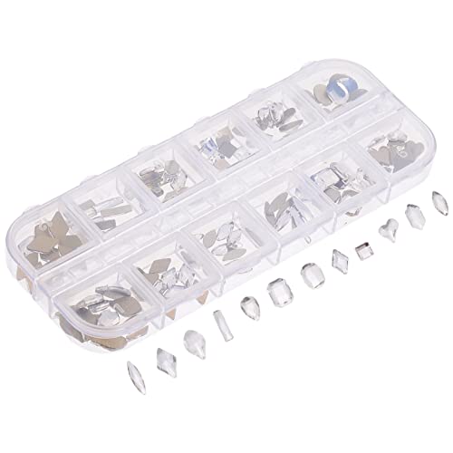 VINTORKY 1 Schachtel Diy Nagelkunst Strasssteine Teiliges aus Transparenten Flachen Edelsteinen für Kreative Nail Art Maniküre Zubehör für Designs und Handwerksprojekte VINTORKY 1 Schachtel Diy Nagelkunst Strasssteine Teiliges aus Transparenten Flachen Edelsteinen für Kreative Nail Art Maniküre Zubehör für Designs und Handwerksprojekte von VINTORKY