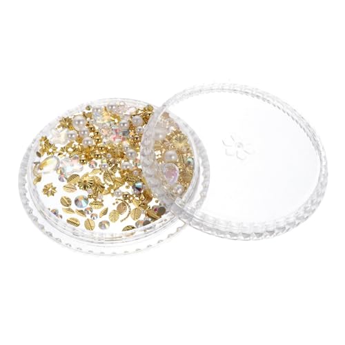 VINTORKY 1 Schachtel Maniküre Dekoration Diy Metall Gesicht Körper Make Up Nagelkunst Zubehör Kreative und Farbenfrohe Nail Art für Persönliche und Professionelle Anwendungen für Nail Art VINTORKY 1 Schachtel Maniküre Dekoration Diy Metall Gesicht Körper Make Up Nagelkunst Zubehör Kreative und Farbenfrohe Nail Art für Persönliche und Professionelle Anwendungen für Nail Art von VINTORKY
