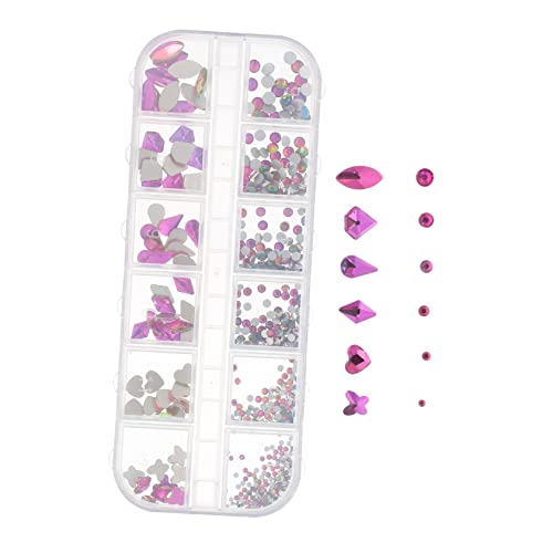VINTORKY 1 Schachtel Nail-Art-Zubehör Edelsteine Basteln Maniküre Gestüt strasssteine für nägel nagelsteine gelnägel nailkndy DIY zubehör für nagel Nageldiamanten selber machen Harz Violett VINTORKY 1 Schachtel Nail-Art-Zubehör Edelsteine Basteln Maniküre Gestüt strasssteine für nägel nagelsteine gelnägel nailkndy DIY zubehör für nagel Nageldiamanten selber machen Harz Violett von VINTORKY