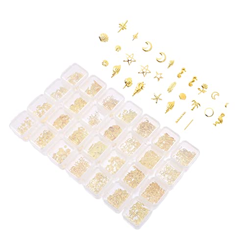 VINTORKY 1 Schachtel Nail-Art-Zubehör weihnachtsdeko christmas decorations Nageldekorationen für Nagelkunst Nagelglitter aufkleber Nailart-Ornamente Stern-Mond-Nageldekor Nieten Pailletten VINTORKY 1 Schachtel Nail-Art-Zubehör weihnachtsdeko christmas decorations Nageldekorationen für Nagelkunst Nagelglitter aufkleber Nailart-Ornamente Stern-Mond-Nageldekor Nieten Pailletten von VINTORKY