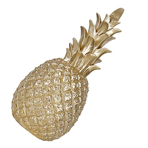 VINTORKY 1 Stück Goldene Ananas Dekofigur Mittelgroßes Lebensechtes Resin für Tischdekoration Schlafzimmer Wohnzimmer und Hawaii Partys VINTORKY 1 Stück Goldene Ananas Dekofigur Mittelgroßes Lebensechtes Resin für Tischdekoration Schlafzimmer Wohnzimmer und Hawaii Partys von VINTORKY