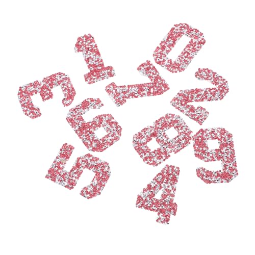 VINTORKY 10 Stück Teiliges Set Strass Zahlen Patches zum Aufbügeln Glitzernde Diy Applikationen für Kleidung Taschen und Hüte Waschbeständig Vielseitig Einsetzbar Einfache Anwendung ohne VINTORKY 10 Stück Teiliges Set Strass Zahlen Patches zum Aufbügeln Glitzernde Diy Applikationen für Kleidung Taschen und Hüte Waschbeständig Vielseitig Einsetzbar Einfache Anwendung ohne von VINTORKY