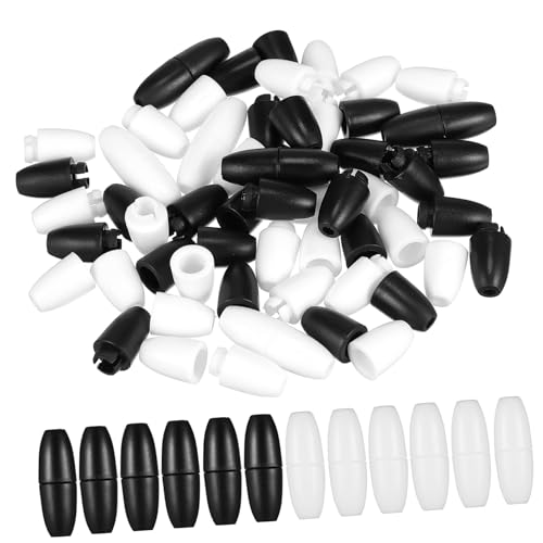VINTORKY 100 Stück Teiliges Ketten und Armbandverschlüsse zum Basteln Leichte Breakaway Clasps in Schwarz und Weiß Vielseitige DIY Schmuckverbinder für Halsketten Armbänder und Accessoires VINTORKY 100 Stück Teiliges Ketten und Armbandverschlüsse zum Basteln Leichte Breakaway Clasps in Schwarz und Weiß Vielseitige DIY Schmuckverbinder für Halsketten Armbänder und Accessoires von VINTORKY