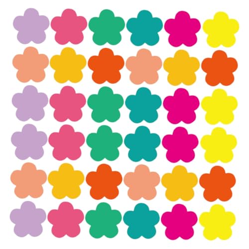 VINTORKY 108 Stück Blumen Papierausschnitte für Klassenzimmerdekoration Teiliges Farben mit Klebepunkten für Diy Projekte und Fröhliche Gestaltung von Pinnwänden VINTORKY 108 Stück Blumen Papierausschnitte für Klassenzimmerdekoration Teiliges Farben mit Klebepunkten für Diy Projekte und Fröhliche Gestaltung von Pinnwänden von VINTORKY