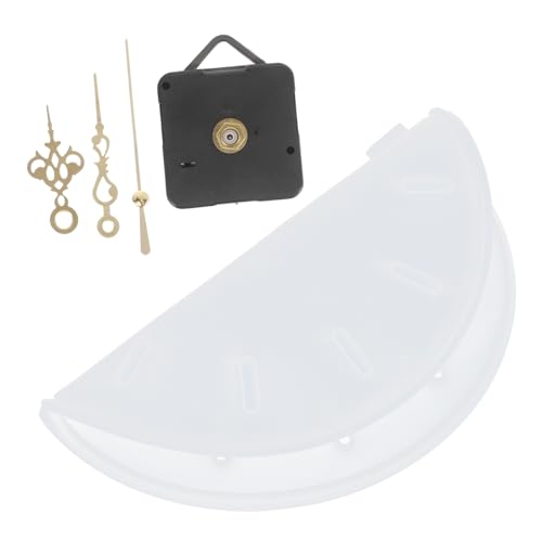 VINTORKY 1Satz Silikonform für DIY Uhr Rundes Epoxidharz Gussform mit Zeigern Flexibel Langlebig für Kreative Wanduhren DIY Uhrwerk Bewegung Kit VINTORKY 1Satz Silikonform für DIY Uhr Rundes Epoxidharz Gussform mit Zeigern Flexibel Langlebig für Kreative Wanduhren DIY Uhrwerk Bewegung Kit von VINTORKY