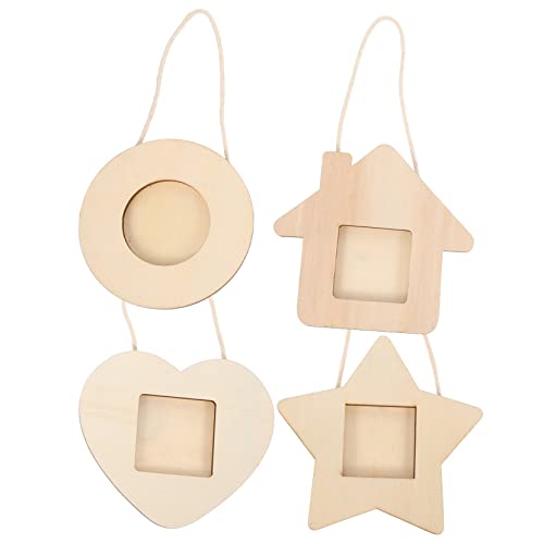 VINTORKY 2 Sätze bilderrahmen aus holz selber machen Christbaumschmuck Ornamente Einladung für mehrere Basteln Sie Bilderrahmen zum Dekorieren Herzschmuck für Weihnachtsbaum hölzern VINTORKY 2 Sätze bilderrahmen aus holz selber machen Christbaumschmuck Ornamente Einladung für mehrere Basteln Sie Bilderrahmen zum Dekorieren Herzschmuck für Weihnachtsbaum hölzern von VINTORKY