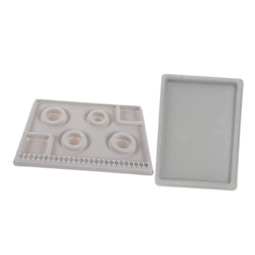 VINTORKY 2 Stück Perlen Design Board Leichtes Schmuck Bastelbrett aus PE und Flock Praktisch für Armband Perlen Anordnung DIY Schmuckherstellung zum Sortieren und Gestalten Einzigartiger VINTORKY 2 Stück Perlen Design Board Leichtes Schmuck Bastelbrett aus PE und Flock Praktisch für Armband Perlen Anordnung DIY Schmuckherstellung zum Sortieren und Gestalten Einzigartiger von VINTORKY