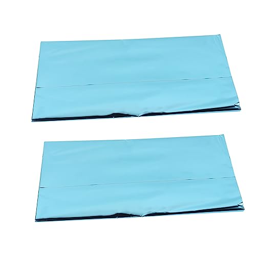 VINTORKY 2 Stück Tischdecke Party Outdoor Abdeckungen Wasserdicht Für Geschenkpapier Tischdecke Geburtstagstischdecke DIY Tischdecke Weihnachtstischdecke Partytischdecke Kunststoff Blau VINTORKY 2 Stück Tischdecke Party Outdoor Abdeckungen Wasserdicht Für Geschenkpapier Tischdecke Geburtstagstischdecke DIY Tischdecke Weihnachtstischdecke Partytischdecke Kunststoff Blau von VINTORKY