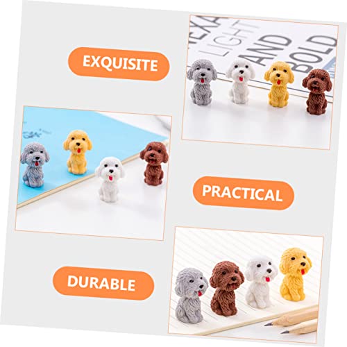 VINTORKY 20 Stück Hund Form Radiergummis Niedliche Cartoon Tier Radierer Kreative Schulstationery für für Schulbedarf und Bastelprojekte Zufällige Farbe von VINTORKY