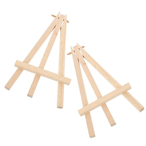 VINTORKY 2Stücke Mini Holz Staffelei Tischaufsteller für Karten Fotos und Kunstwerke Vielseitig Einsetzbar für Zuhause Büro und Veranstaltungen VINTORKY 2Stücke Mini Holz Staffelei Tischaufsteller für Karten Fotos und Kunstwerke Vielseitig Einsetzbar für Zuhause Büro und Veranstaltungen von VINTORKY