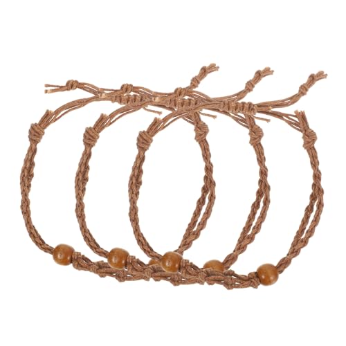 VINTORKY 3 Stück Handgemachter Kristallhalter für Schmuckherstellung Flexibles Armband mit Naturholzperle für Charms und Kreative Projekte VINTORKY 3 Stück Handgemachter Kristallhalter für Schmuckherstellung Flexibles Armband mit Naturholzperle für Charms und Kreative Projekte von VINTORKY