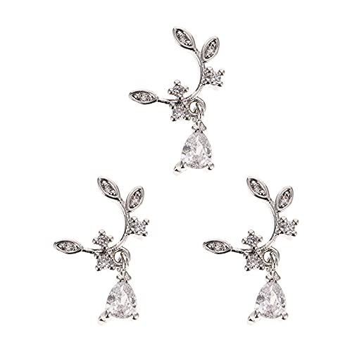 VINTORKY 3 Stück Teiliges Set Luxus Glitzer Nagel Rhinestones Blumen Nagelkunst Dekorationen für Diy Maniküre und Kreative Nagelgestaltung VINTORKY 3 Stück Teiliges Set Luxus Glitzer Nagel Rhinestones Blumen Nagelkunst Dekorationen für Diy Maniküre und Kreative Nagelgestaltung von VINTORKY