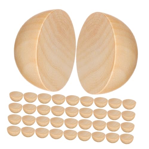 VINTORKY 300 Stück Holzperlen Unbehandelte Kugeln Naturholz zum Bemalen für DIY Bastelprojekte Schuldekorationen und Weihnachtsornamente für Erwachsene VINTORKY 300 Stück Holzperlen Unbehandelte Kugeln Naturholz zum Bemalen für DIY Bastelprojekte Schuldekorationen und Weihnachtsornamente für Erwachsene von VINTORKY