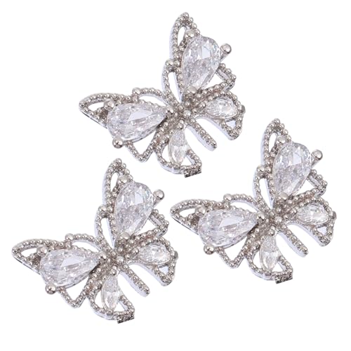 VINTORKY 3Stücke Charms Schmetterling Nagelkunst Dekoration Maniküre Für Nageldesigns Perfektes Geburtstagsgeschenk VINTORKY 3Stücke Charms Schmetterling Nagelkunst Dekoration Maniküre Für Nageldesigns Perfektes Geburtstagsgeschenk von VINTORKY