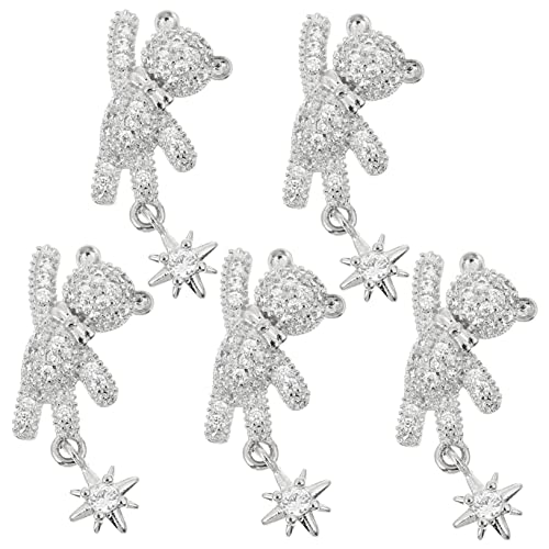 VINTORKY 5 Stück Teiliges Nagel Charms Nagel Dekorationen im Japanischen Stil Glänzende Strass für Kreative Nail Art für Besondere Anlässe VINTORKY 5 Stück Teiliges Nagel Charms Nagel Dekorationen im Japanischen Stil Glänzende Strass für Kreative Nail Art für Besondere Anlässe von VINTORKY