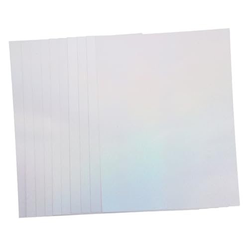 VINTORKY 50 Stück Metallic Holographic Cardstock Spiegelpapier Blatt für DIY Bastelprojekte Erwachsene Crane Paper Cuts Easy Fold Handcraft Paper von VINTORKY