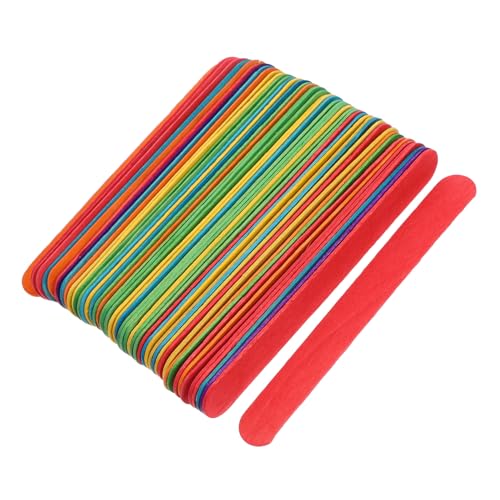 VINTORKY 50 Stück Teiliges Bunte Jumbo Eisstiele aus Holz Dicke und Bastelhölzer für DIY Kunstprojekte Robust und Farbenfroh für Schule und Familie VINTORKY 50 Stück Teiliges Bunte Jumbo Eisstiele aus Holz Dicke und Bastelhölzer für DIY Kunstprojekte Robust und Farbenfroh für Schule und Familie von VINTORKY